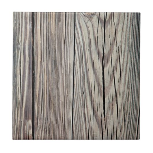 Verwitterte hölzerne Korn-Hintergrund-Schablone Fliese (Vorderseite)