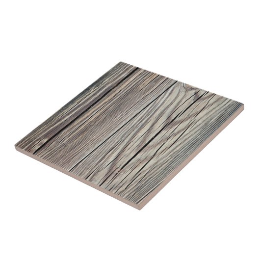 Verwitterte hölzerne Korn-Hintergrund-Schablone Fliese (Seite)