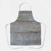verwitterte Holzplanken Schürze (Vorderseite)