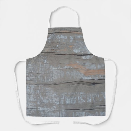 verwitterte Holzplanken Schürze (Vorderseite)