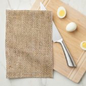 Verwitterte Leinwand Küchentuch (Viertel Falte)