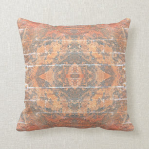 Verwitterte Mandala Kissen
