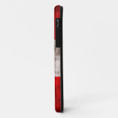 Verwitterte Peru-Flagge Case-Mate iPhone Hülle (Hinten/Links)