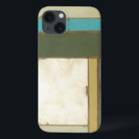 Verwitterte Platten-Malerei von Jennifer iPhone 13 Hülle<br><div class="desc">Die verwitterte Qualität dieser Malerei Jennifers Goldberger gibt ihm ein zeitgenössisches Gefühl,  wie eine Jeans mit Löchern in ihnen,  bevor Sie sie kaufen. Setzen Sie sie oben auf Ihre Wand und genießen Sie die rustikale Schönheit!</div>