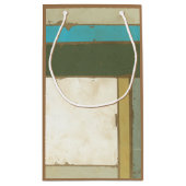 Verwitterte Platten-Malerei von Jennifer Kleine Geschenktüte (Rückseite)