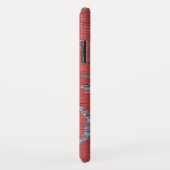 verwitterte rote Farbe auf Holz Case-Mate iPhone Hülle (Hinten/Rechts)