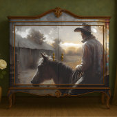 Verwitterte Scheune Decoupage Seidenpapier