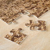 Verwitterte Scheune u. Silo im Getreidefeld Puzzle (Seite)