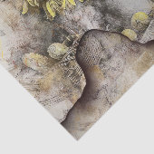 Verwitterte Sonnenblumen | Beängstigende Grunge-De Seidenpapier (Ausschnitt)