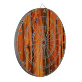 verwitterte Stallplatten Dartscheibe (Vorderseite Links)