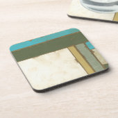 Verwitterte Tafelmalerei von Jennifer Goldberger Getränkeuntersetzer (Linke Seite)