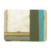 Verwitterte Tafelmalerei von Jennifer Goldberger Magnet (Horizontal)