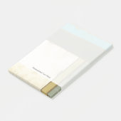 Verwitterte Tafelmalerei von Jennifer Goldberger Post-it Klebezettel (angewinkelt)