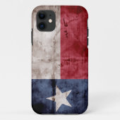 Verwitterte Texas-Flagge; Case-Mate iPhone Hülle (Rückseite)