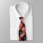 Verwitterte Vintage amerikanische Flagge Krawatte (Gebunden)