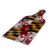 Verwitterte Vintage Maryland-Staats-Flagge Schneidebrett (Ecke)