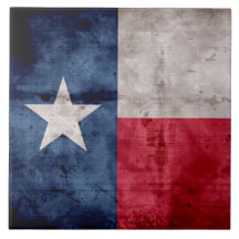 Verwitterte Vintage Texas-Staats-Flagge