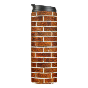 Verwitterter Backstein Thermosbecher