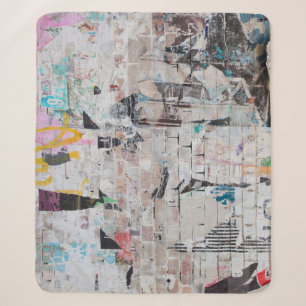 Verwitterter Backstein: Urbane Posterwand. Sherpadecke