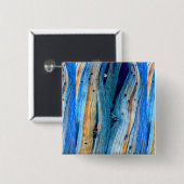 verwitterter blauer Barnboard Button (Vorne & Hinten)