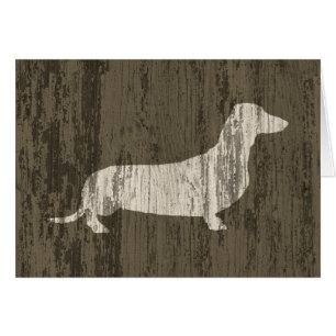 Verwitterter Dachshund