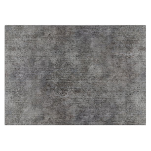 Verwitterter grauer Zement-Bürgersteig Schneidebrett