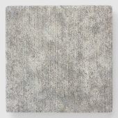 Verwitterter grauer Zement-Bürgersteig Steinuntersetzer (Vorderseite)