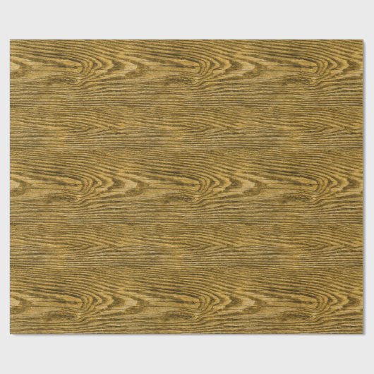 Verwitterter hölzerner Beschaffenheits-Honig Geschenkpapier (Flach)