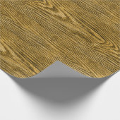 Verwitterter hölzerner Beschaffenheits-Honig Geschenkpapier (Ecke)