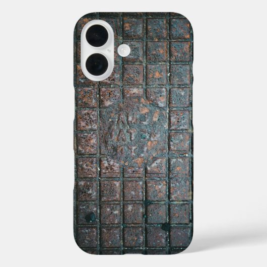 Verwitterter Metallrost Case-Mate iPhone Hülle (Rückseite)