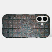 Verwitterter Metallrost Case-Mate iPhone Hülle (Rückseite (Horizontal))