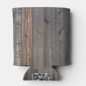 Verwitterter Redwood Fence Closeup Foto Image Prin Dosenkühler (Rückseite)