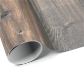 Verwitterter Redwood Fence Closeup Foto Image Prin Geschenkpapier (Rolleneckpunkt)