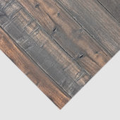 Verwitterter Redwood Fence Closeup Foto Image Prin Seidenpapier (Ausschnitt)