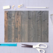 Verwitterter Redwood Fence Closeup Foto Image Prin Seidenpapier (Handwerk)