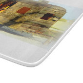 Verwitterter Sinti und Romawohnwagen Thunder_Cove Schneidebrett (Ecke)