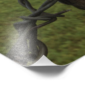 Verwitterter Sod Zuhause Fence Post - Wild Places  Fotodruck (Ecke)