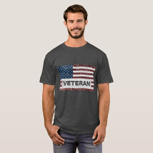 Verwitterter T-Shirt (Vorne ganz)