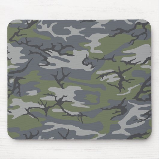 Verwittertes Aufschluss-Tarnmuster Mousepad (Vorne)