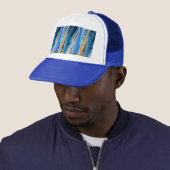verwittertes Blauholz Truckerkappe (Beispiel)