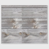 Verwittertes Holz-Wrap-Papier Geschenkpapier (Flach)