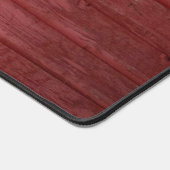 Verwittertes Red Barn Wood Art Desk Pad Mat Schreibtischunterlage (Ecke)