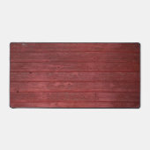 Verwittertes Red Barn Wood Art Desk Pad Mat Schreibtischunterlage (Vorderseite)