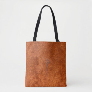 Verwittertes Rostmetall: orange-rote Textur. Tasche