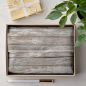 Verwittertes Scheunen-Holz Seidenpapier (Geschenk)