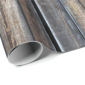 Verwittertes und rustikales zurückgefordertes geschenkpapier (Rolleneckpunkt)