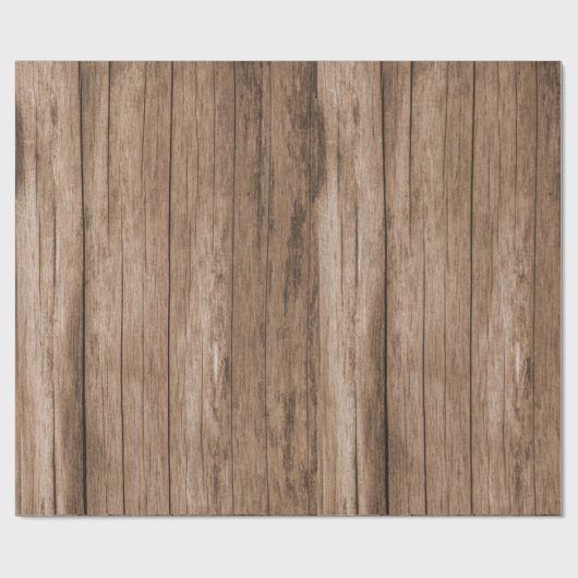 Verwittertes und rustikales zurückgefordertes geschenkpapier (Flach)