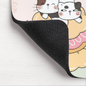 Verwöhn deine Katzen Mousepad (Ecke)