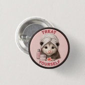 Verwöhne dich selbst button (Vorne & Hinten)