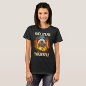 Verwöhne dich selbst mit Mops T-Shirt (Vorne ganz)